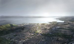 The Resilient By Design Challenge included a project called "Resilient South City," which focused on strengthening local resilience to sea level rise and climate change near Colma Creek. Photo by RbD